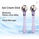 Plastic Eye Massage Stick - Manual Facial Roller Eye Cream Applicator Makeup Skincare Tool