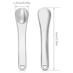 Mini Gold Scoop - Custom Logo Private Label 6cm Metal Face Cream Applicator Makeup Spoon