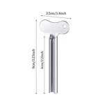 Stainless Steel Squeezer - 2024 Hot Selling Silver Metal Toothpaste Tube Key Tool