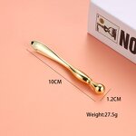 Eye Cream Massage Stick - Custom Logo 10cm Double Head Metal Cosmetic Spoon Beauty Tool