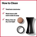 Volcanic Stone Roller - Beauty Skin Care Handheld Face Oil Removing Reusable Effective Tool