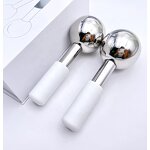 Handheld Cooling Roller - Stainless Steel Ice Globes Firming Wrinkle Remover Eyes Body