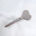 Key Tube Squeezer - Key Shape Silver Metal Toothpaste Roller Tube Press Dispenser