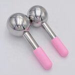 Facial Ice Globes - 2024 Hot Selling Stainless Steel Metal Cryo Cooling Firming Tool