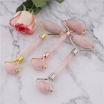 Natural Jade Roller - Wholesale Facial Massage Quartz Stone Skin Lifting Anti-Aging Tool