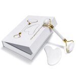 Natural Jade Roller - High Quality Custom Facial Guasha Wholesale Different Colors Gift Tool