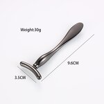 T-Shape Eye Applicator - Personalized 9.6cm Double Head Metal Cosmetic Spoon Massage Stick