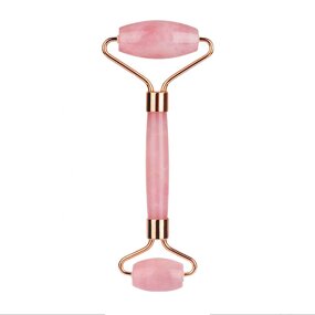 Crystal Pink Quartz Roller - Hot Sale Anti-Aging Skin Lifting Face Massage Jade Tool