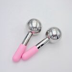 Facial Ice Globes - 2024 Hot Selling Stainless Steel Metal Cryo Cooling Firming Tool