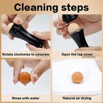 Volcano Stone Oil Absorber - Skincare Tool ABS Handheld Washable Nose Facial Roller