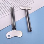 Metal Tube Squeezer - Custom Logo Mini Lotion Pipe Clamping Key Shape Toothpaste Tool