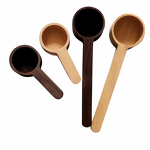 Vintage Coffee Scoop - 15ml/20ml Solid Beech Black Walnut Short Handle Business Gift