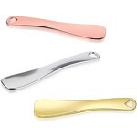 Mini Gold Spatula - Custom Logo 6cm Metal Face Cream Applicator Small Makeup Skincare Spoon