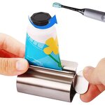 Metal Toothpaste Dispenser - Custom Logo 304 Stainless Steel Key Rolling Tube Squeezers