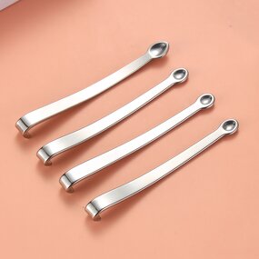 Shilajit Scoop - Durable 304 Stainless Steel 63/87mm Fits 30/50g Jars Food Grade Spoon