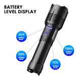 Camping Flashlight - Portable Long-Range Strong Light Mobile Charging Home 1 Year Warranty