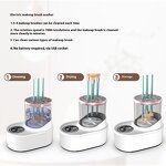 Makeup Brush Washer - 2025 Electric Quick-Drying Silicone US Plug Automatic Scrubber