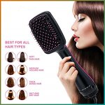 3-in-1 Hair Dryer Volumizer - Professional Women One-Step Straightening Curling Hot Air
