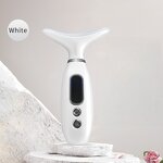 Heated Facial Massager - Face Neck 4 Modes 3 Gears Rechargeable One Piece Skin Treatment