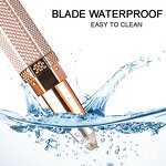 Electric Eyebrow Epilator - Rechargeable 4 in 1 Portable Women Eyebrow Trimmer Hair Remover