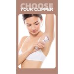 Women's Hair Removal Shaver - USB Rechargeable Portable Body Face Legs Bikini Lip Tool