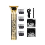 T Hair Clipper - Rechargeable Cordless Men Barber LCD 0mm Close Cutting Shaver Battery
