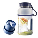 Electric Portable Juicer - 1000ml Large Capacity Outdoor Sports Cup Fresh Fruit Blender