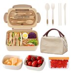 Electric Lunch Box - 1.5L Stainless Steel Kids Food Heater Car Home Portable Warmer