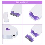 Women's Epilator Shaver - USB Rechargeable Portable Body Face Leg Bikini Lip Depilator