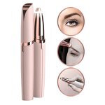USB Eyebrow Trimmer - Painless Women Mini Shaver Razors Lipstick Brows Pen Facial Tool
