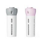 4 in 1 Travel Bottle - Dispenser Toiletry Containers Kits Free Label Lotion Shampoo Reusable