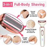 Women's Hair Removal Shaver - USB Rechargeable Portable Body Face Legs Bikini Lip Tool