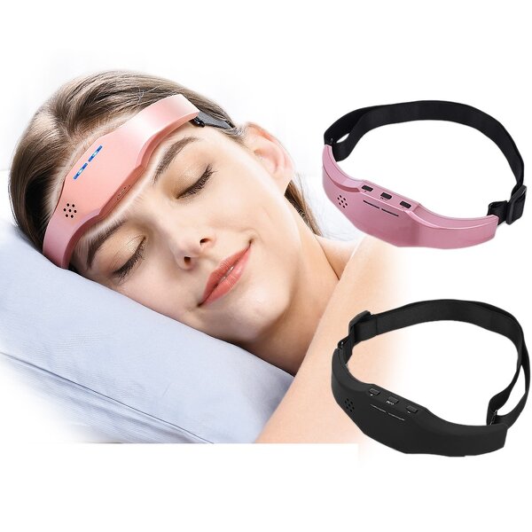 Electric Head Massager - Sleep Monitor Migraine Relief Insomnia Therapy Stress Release ABS