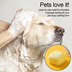 Pet Silicone Bath Brush - Dog Cat Shampoo Box Massage Shower Grooming Tool Pet Accessories