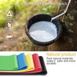 Resistance Bands Set - 5Pcs 5 Different Levels Yoga Home Gym Exercise Pilates Training