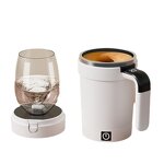 USB Mixing Cup - Cross-Border Stainless Steel Coffee Milkshake Protein Shake Automatic