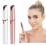 USB Eyebrow Trimmer - Painless Women Mini Shaver Razors Lipstick Brows Pen Facial Tool