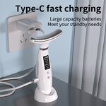 Face Neck Massager - 6-Mode Heating Shaking Cooling Home Travel Gift One Package Tool