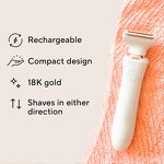 3-In-1 Electric Hair Remover - Rechargeable Fast Shaving with Brush Clean Machine Tool