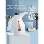 2-in-1 Garment Facial Steamer - Handheld Hanging Iron Steam Home Portable Ironing Tool