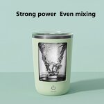 Rechargeable Stirring Cup - New Portable Stainless Steel Magnetic Electric Coffee Mixing