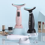 Face Neck Massager - 6-Mode Heating Shaking Cooling Home Travel Gift One Package Tool