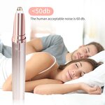 USB Eyebrow Trimmer - Painless Women Mini Shaver Razors Lipstick Brows Pen Facial Tool