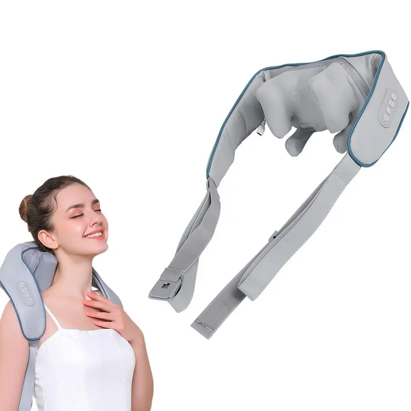 U Shape Shiatsu Massager - Electrical Rechargeable Infrared Heated Neck Back Car Home