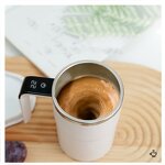 Electric Coffee Cup - Intelligent Temperature Control Magnetic Automatic Stirring Milkshake