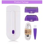 Women's Epilator Shaver - USB Rechargeable Portable Body Face Leg Bikini Lip Depilator