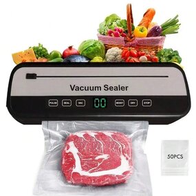 Food Vacuum Sealer - Multi-function 2025 Hot Sale Packaging Machine with Vacuum Bags
