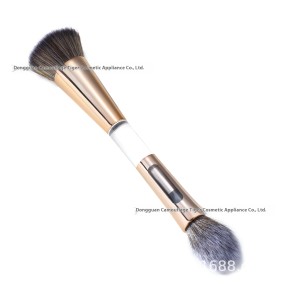 Makeup Brush Supplier - Portable 10 Piece Crystal Handle Travel Brush Set