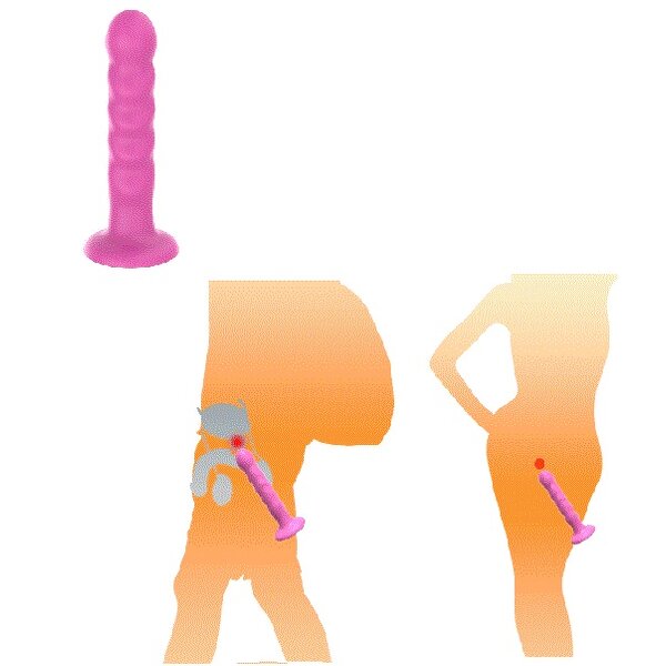 Anal Plug Massager - Back Court Magic Wand Unisex Masturbation Adult Sex Goods QL-QM