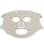 LED Silicone Facial Mask - Large Row Color Photon Near-Infrared Acne Neck Massage Remote